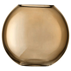 LSA International Polka Vase Bronze